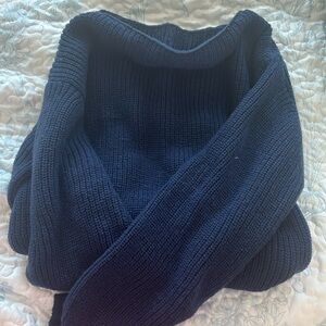 Blue Knit Sweater